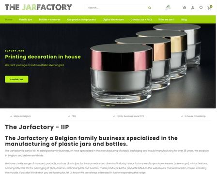 website thubmnail of The Jar Factory
