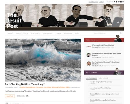 website thubmnail of The Jesuit Post