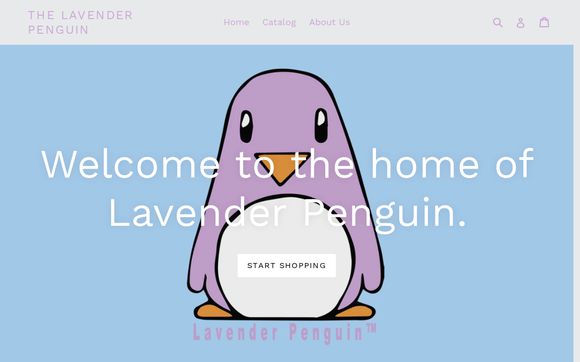 Thumbnail of The Lavender Penguin