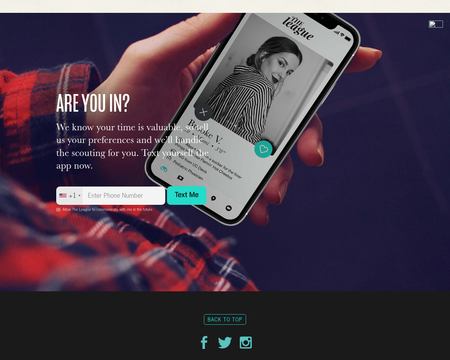 website thubmnail of The League