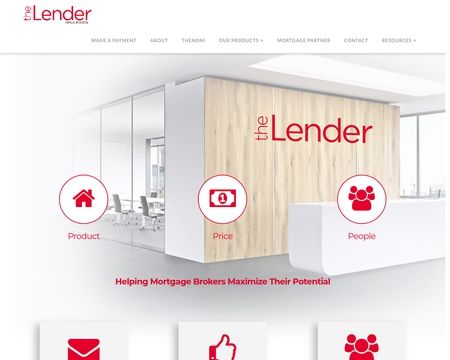 website thubmnail of The Lender