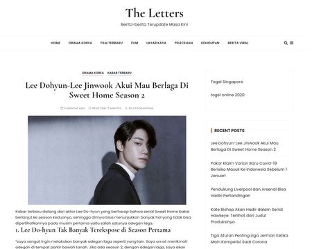 website thubmnail of The Letters