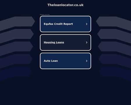 website thubmnail of Theloanlocator.co.uk