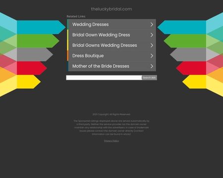 website thubmnail of TheLuckyBridal