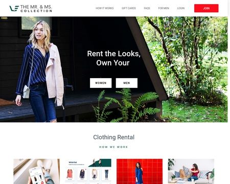 website thubmnail of The Mr & Ms Collection