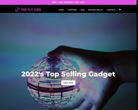 website thubmnail of The Original Fly Orb