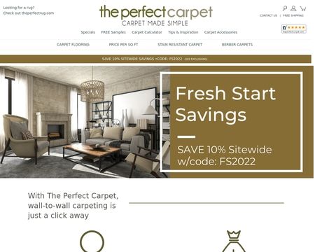 website thubmnail of The Perfect Carpet