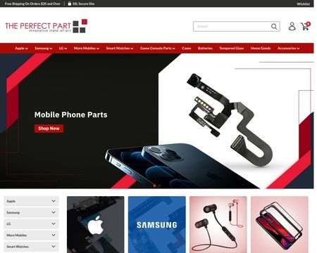 website thubmnail of The Perfect Part