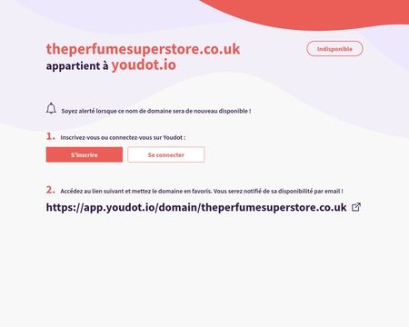 website thubmnail of Theperfumesuperstore.co.uk