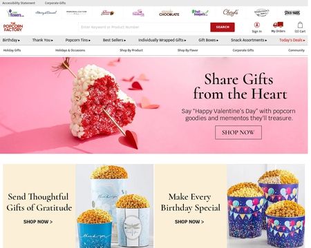 website thubmnail of The Popcorn Factory