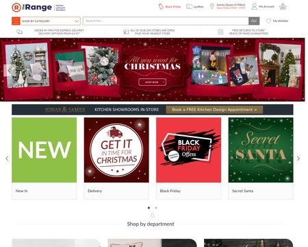 website thubmnail of Therange.co.uk
