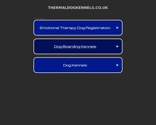 Thumbnail of Thermaldogkennels.co.uk