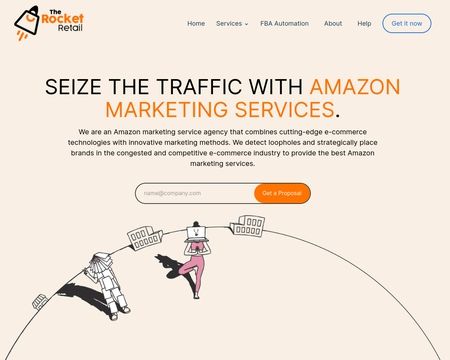 website thubmnail of The Rocket Retail