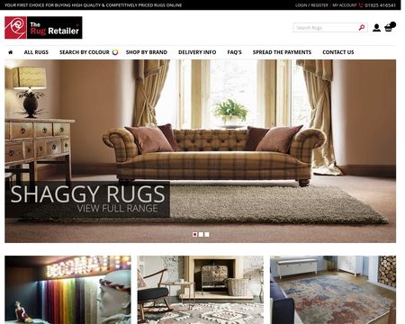 website thubmnail of The Rug Retailer