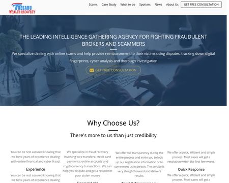 website thubmnail of Thesaruwealthrecovery