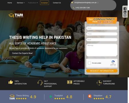 website thubmnail of TWH Pakistan