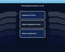 Thumbnail of Thesupplementstore.co.uk