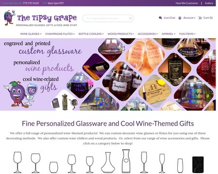 website thubmnail of TheTipsyGrape