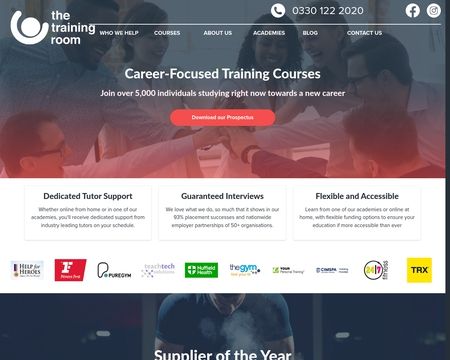 website thubmnail of The Training Room