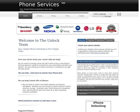 website thubmnail of The Unlock Team