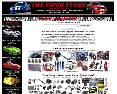 website thubmnail of Theviperstore