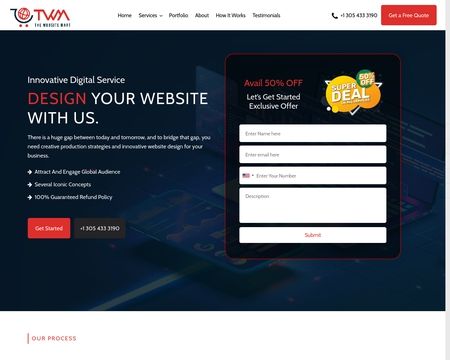 website thubmnail of The Website Mart