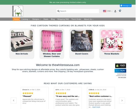 website thubmnail of thewhiteroseusa