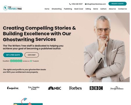 website thubmnail of Thewriterstree