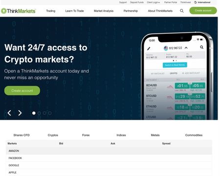 website thubmnail of ThinkMarkets