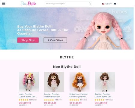 website thubmnail of ThisisBlythe