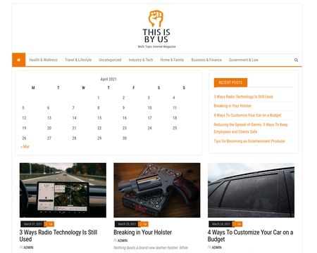 website thubmnail of This is by us