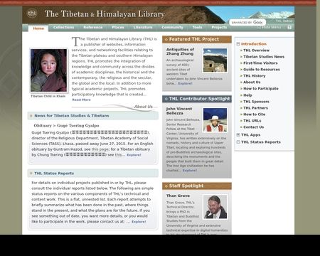 website thubmnail of Thlib.org