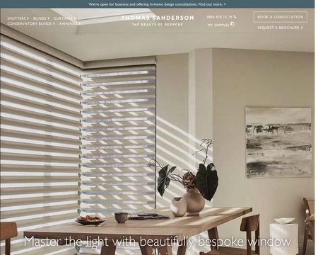 website thubmnail of Thomas Sanderson