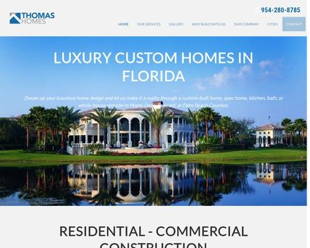 website thubmnail of Thomas Homes