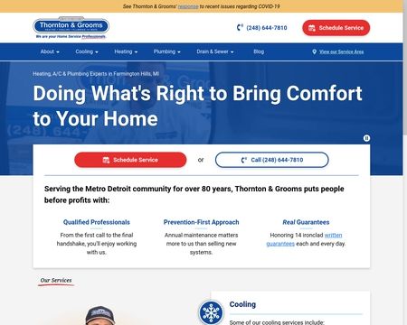 website thubmnail of Thorntonandgrooms