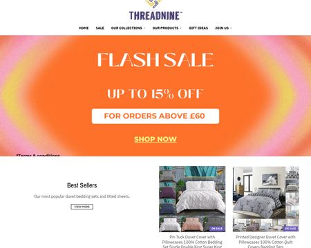 business logo of Threadnine