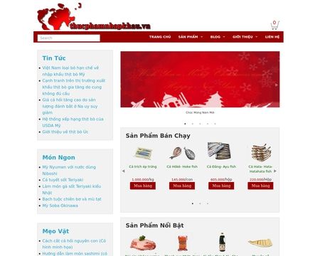 website thubmnail of Thucphamnhapkhau.vn
