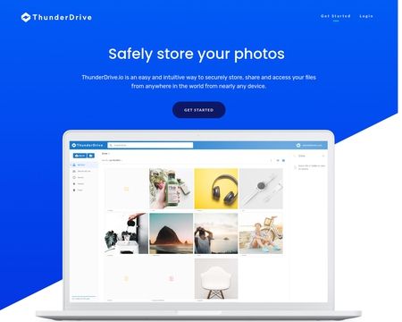 website thubmnail of Thunder Drive