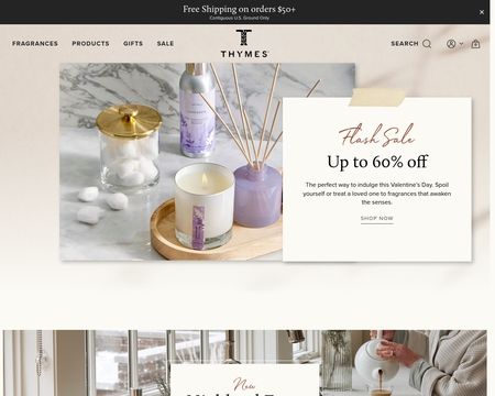 website thubmnail of Thymes