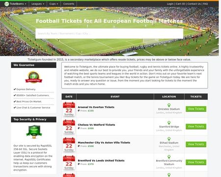 website thubmnail of TicketGum