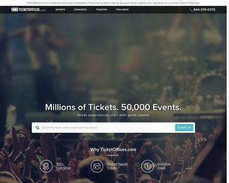 website thubmnail of Ticket Offices