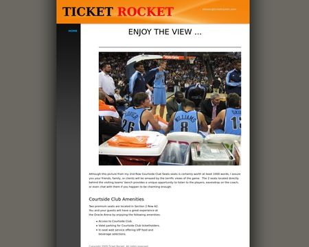 website thubmnail of Ticket Rocket