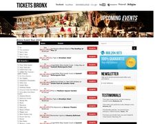 Thumbnail of Ticketsbronx.com