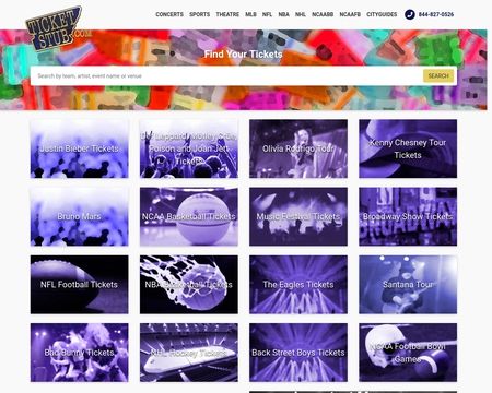 website thubmnail of TicketStub.com