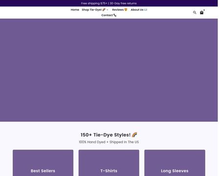 website thubmnail of Tie Dye Threads