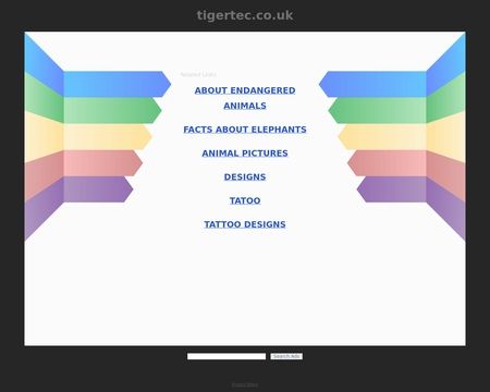 website thubmnail of Tigertec.co.uk