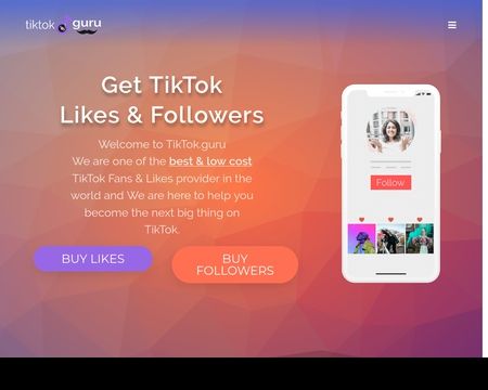 website thubmnail of TikTok guru