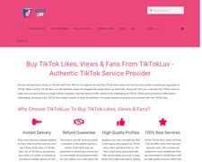 Thumbnail of Tiktokluv.com