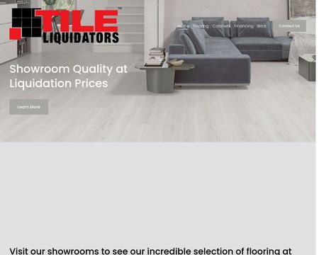 website thubmnail of Tile Liquidators