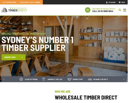 website thubmnail of Timber Direct